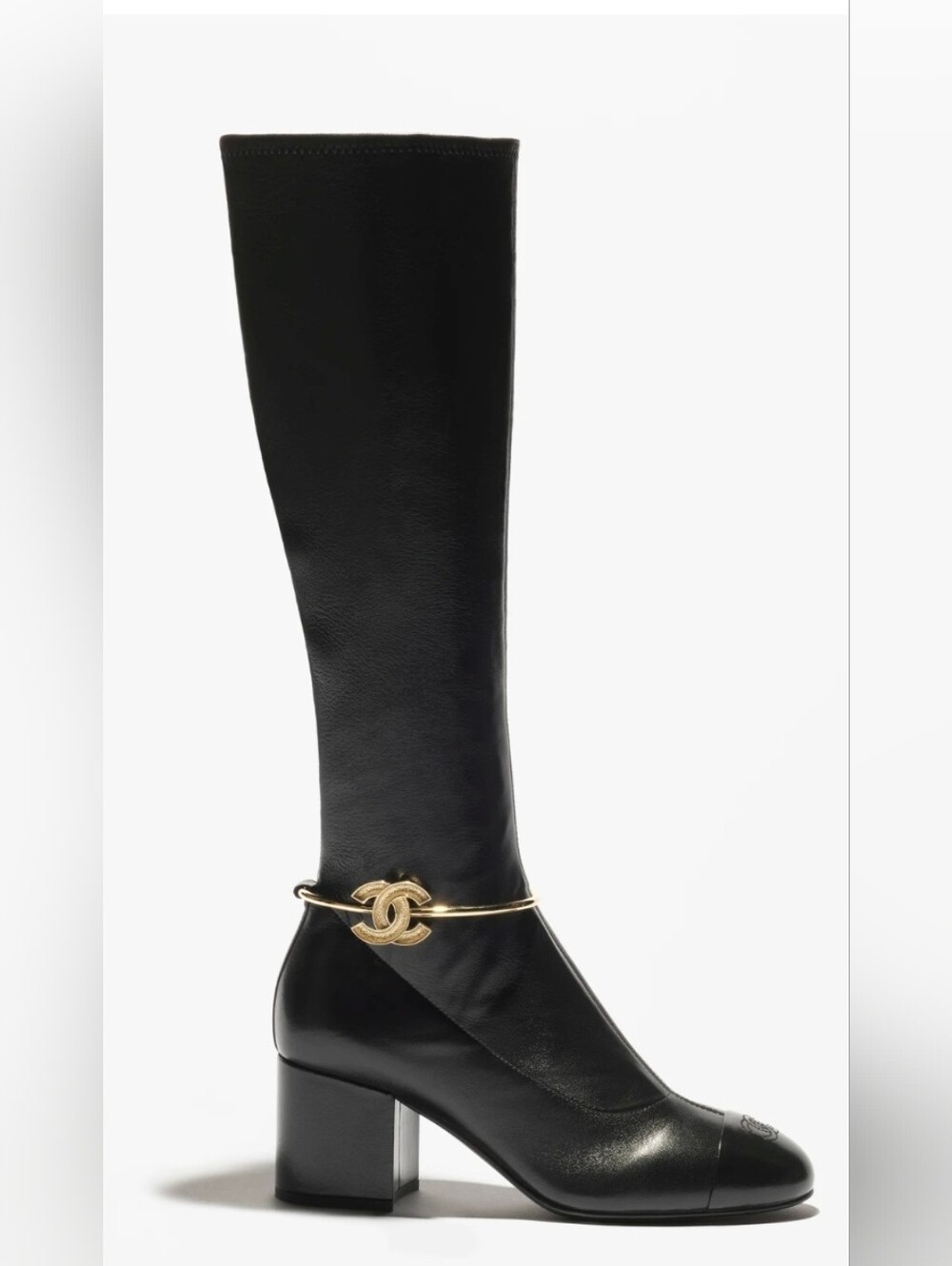 LAMBSKIN STRETCH LEATHER BOOTS